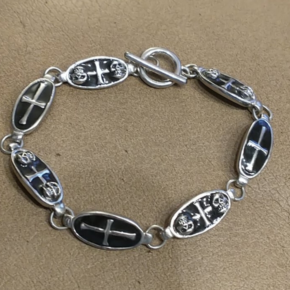 AngelArt Studio 🇨🇦 Other - 🇨🇦 Men's Bracelet Ovals with Crosses